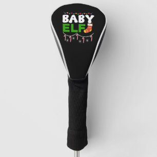 Baby Elf Christmas Holiday Design-84608 Golf Head Cover
