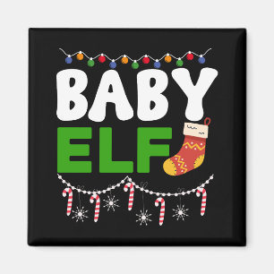 Baby Elf Christmas Holiday Design-84608 Magnet