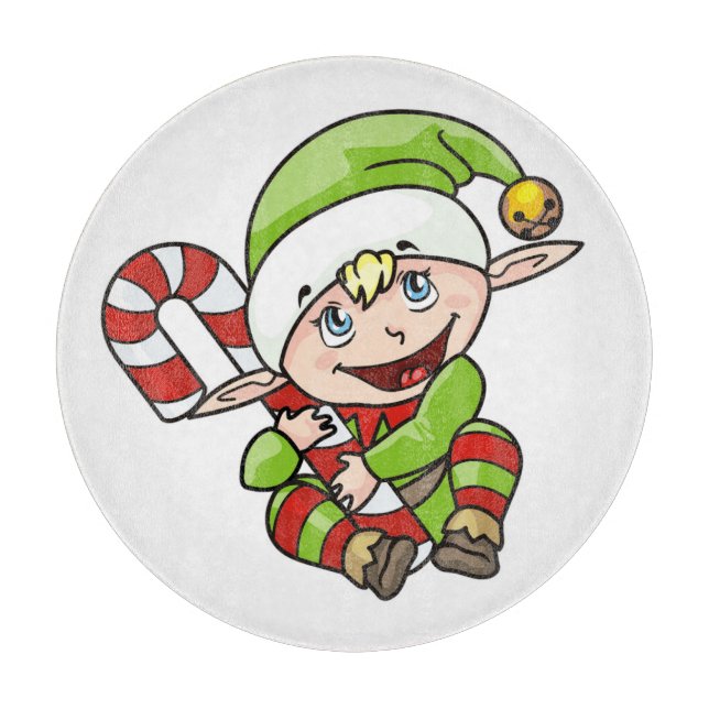 BABY ELF CUTTING BOARD (Front)