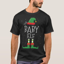 BABY Elf Family Matching Christmas Group Funny