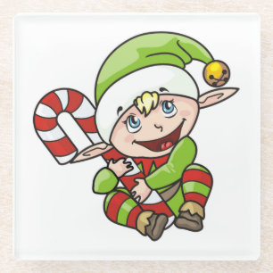 BABY ELF GLASS COASTER
