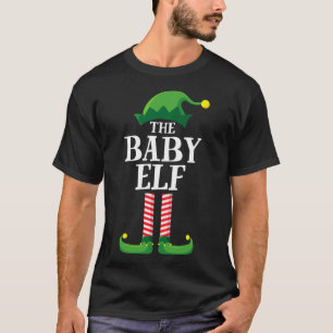 Baby Elf Matching Family Christmas Party T-Shirt