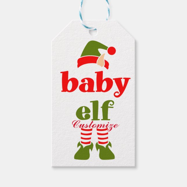Baby Elf Thunder_Cove  Gift Tags (Front)