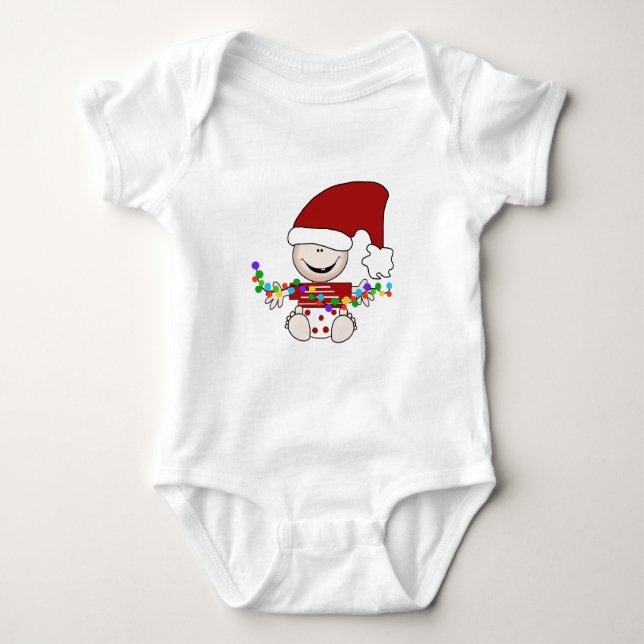 Baby Elf With Lights Tshirts and Gifts (Front)