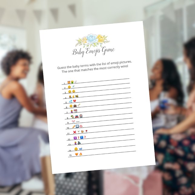 Baby Emojis Boy Teddy Bear Card (Creator Uploaded)