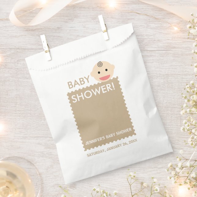 Baby Face Favour Bags (Clipped)