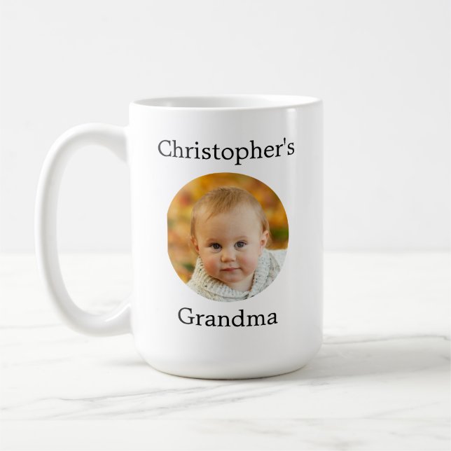 Baby face Make Memories Coffee Mug (Left)