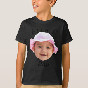Baby Face Photo New Dad T-Shirt