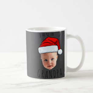 Baby Face Santa Hat Christmas Photo _1 Coffee Mug