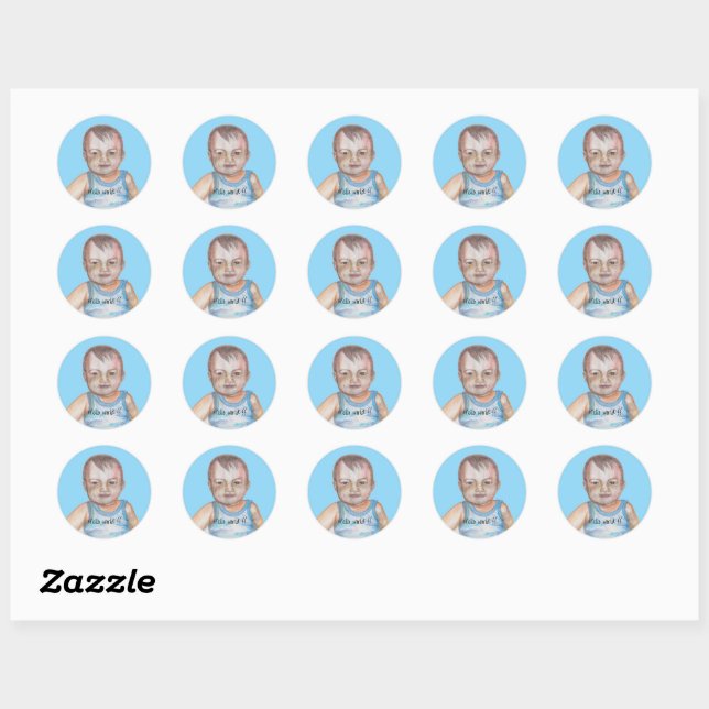 BABY FACE Sticker (Sheet)