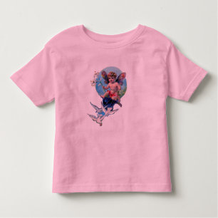 BABY FAIRY WITH DOVES TODDLER T-Shirt
