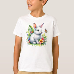 Baby Farm Animal Rabbit Sublimation Clipart-88186 T-Shirt