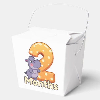 baby Favor Boxes 2 months