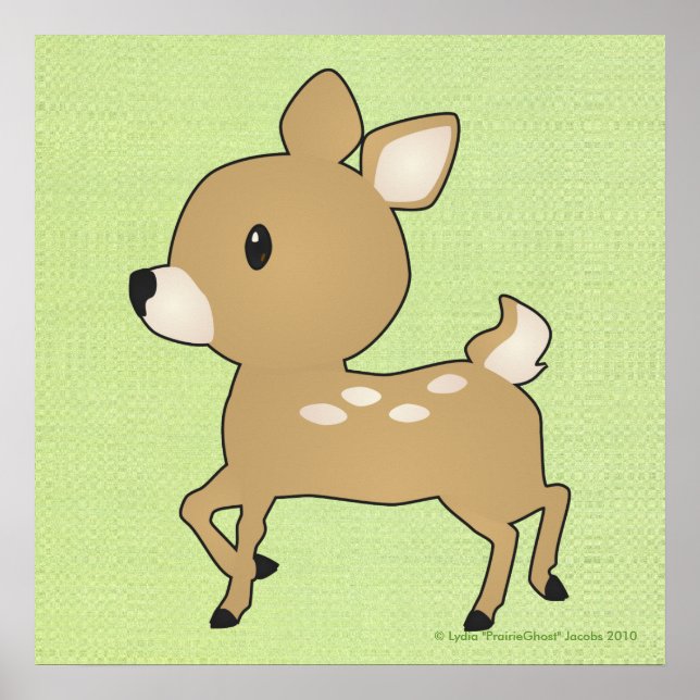 Baby Fawn Print (Front)