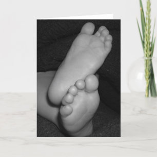 Baby Feet Card