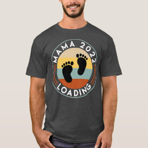Baby Feet Epectant Mum 2022 Pregnancy Pregnant  T-Shirt