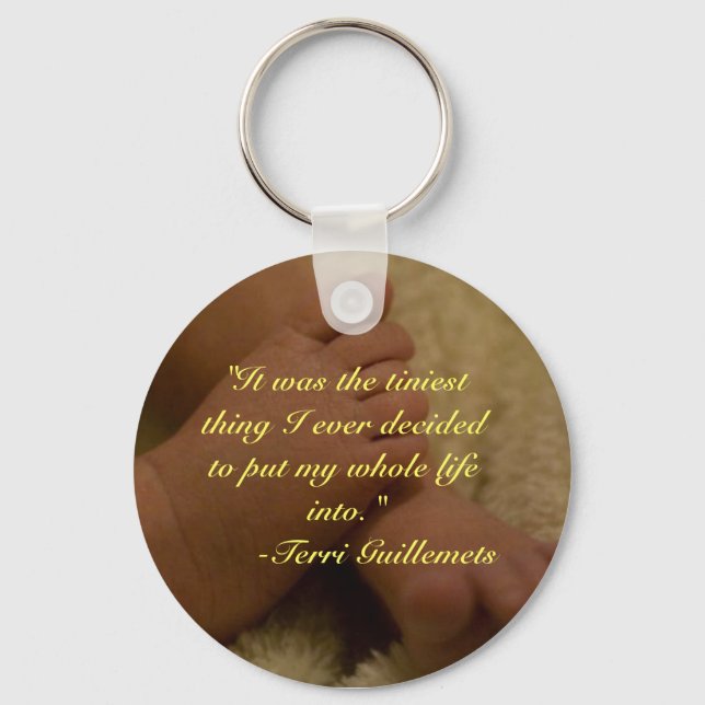 baby feet keychain (Front)