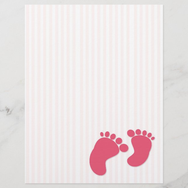 baby feet letterhead (Front)