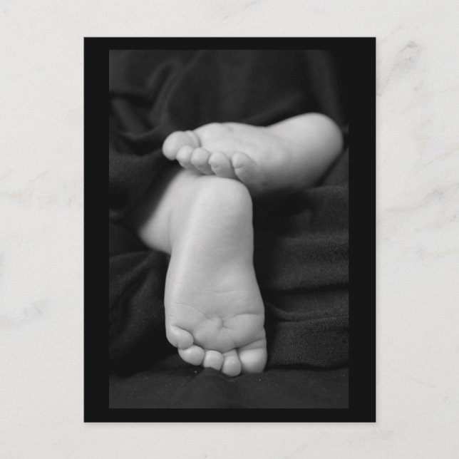 Baby Feet Postcard (Front)