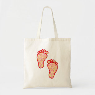 Baby Feet Tote Bag
