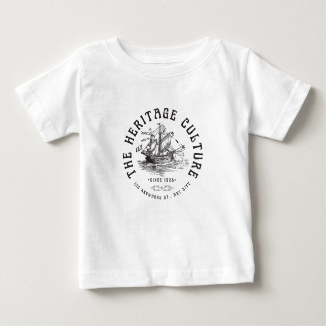 Baby Fine Jersey T-Shirt (Front)