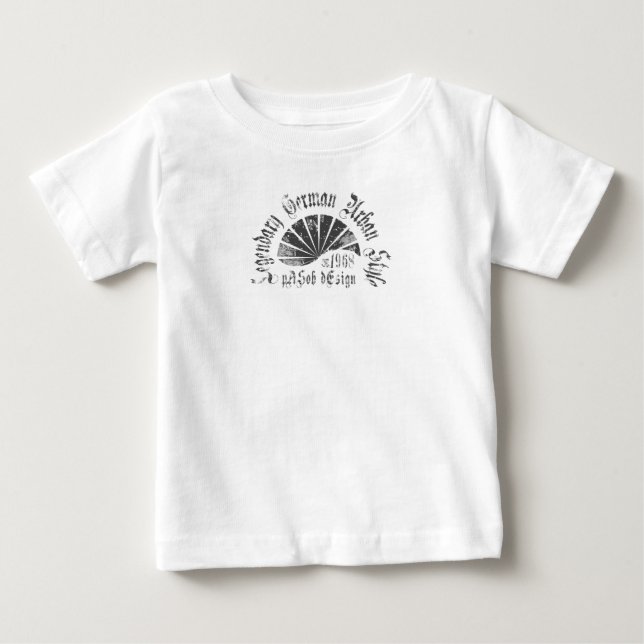 Baby Fine Jersey T-Shirt a template (Front)