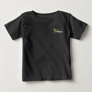 Baby Fine Jersey T-Shirt   Eco Fitness Black