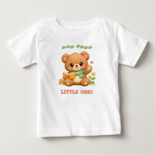 Baby Fine Jersey T-Shirt   Fairytale Reading Bear