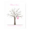 Baby Fingerprint Tree - Pink