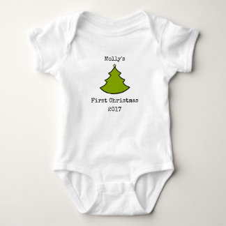 Baby First Christmas Onsie Bodysuit