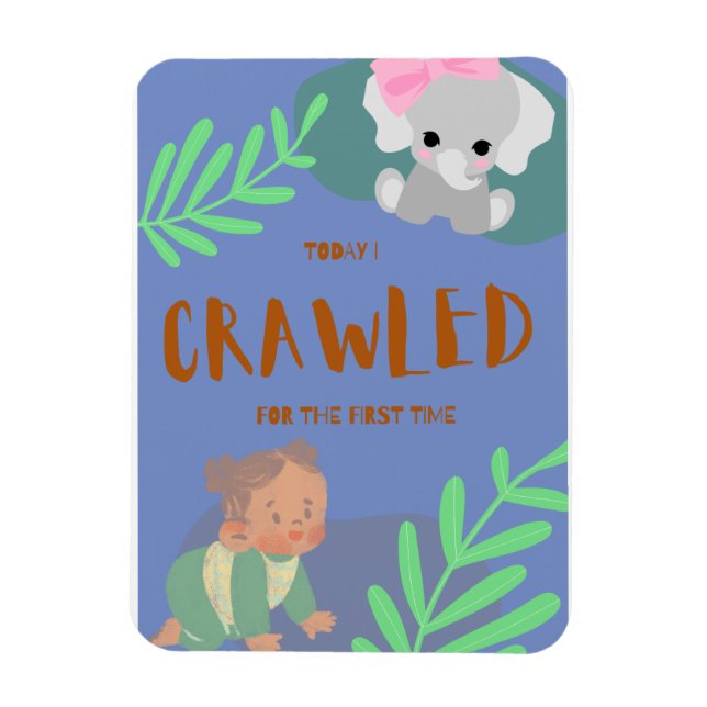 Baby first day  magnet (Vertical)