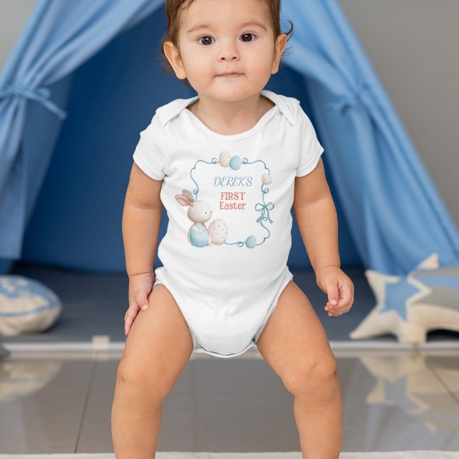 BABY First Easter Blue  Baby Bodysuit (Creator Uploaded)
