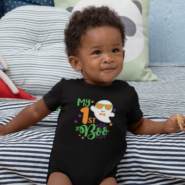 Baby First Halloween Ghost Boo Bodysuit (Creator Uploaded)