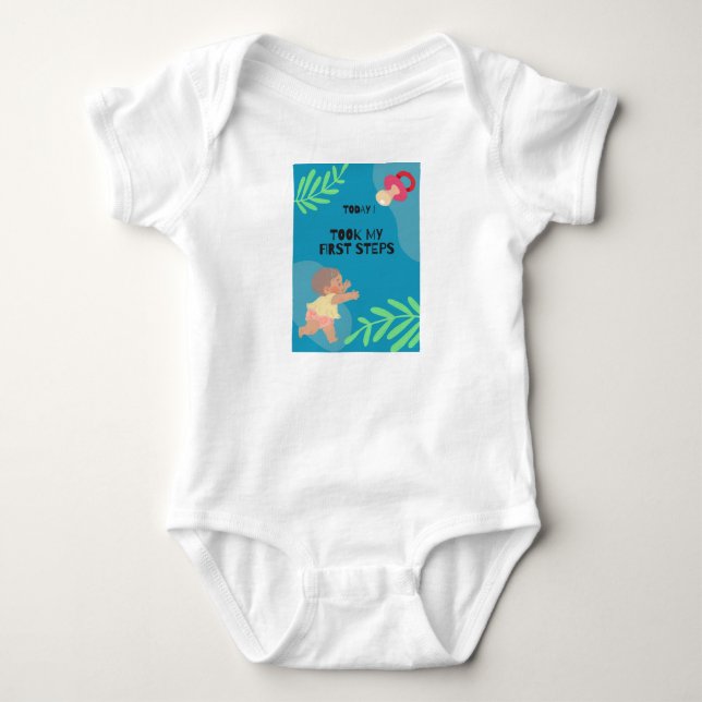 Baby first step bodysuit (Front)