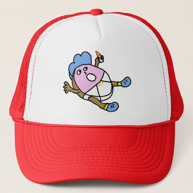 Baby flavoued doughnut trucker hat (Front)