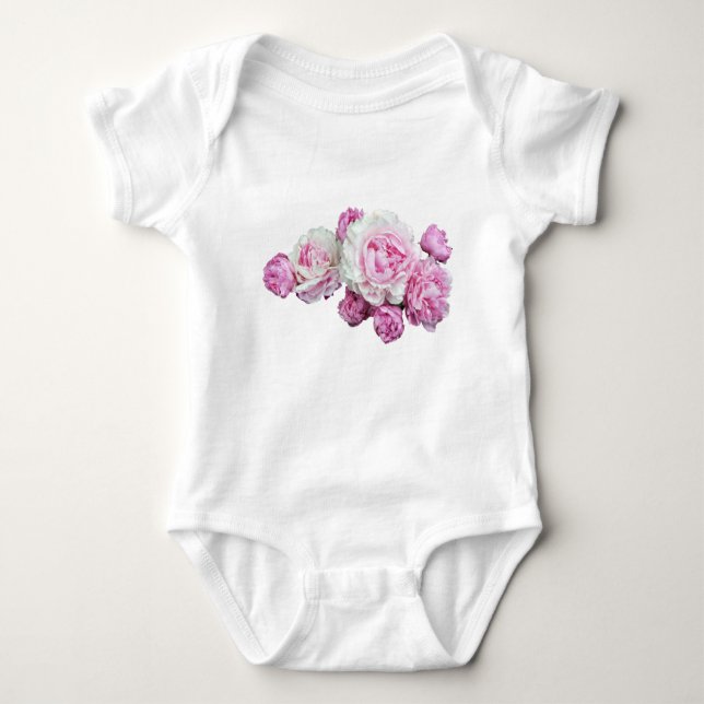 Baby Floral Bodysuit (Front)