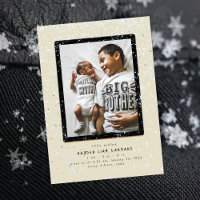 Baby Flurry | Vertical Birth Announcement