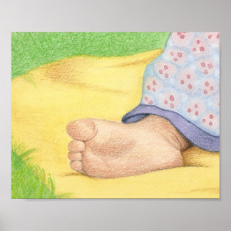 baby foot poster