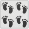 Baby Footprint Fabric