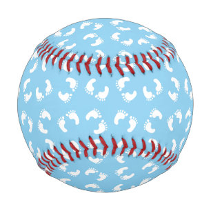 Baby Footprints, Babies Foot, Footsteps, Blue, Boy Baseball