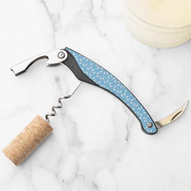 Baby Footprints, Babies Foot, Footsteps, Blue, Boy Corkscrew (Front)