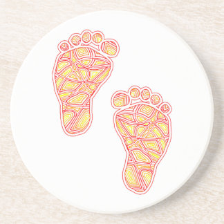 Baby Footprints Coaster