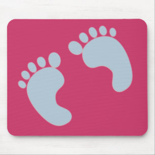 Baby Footprints Mouse Pad