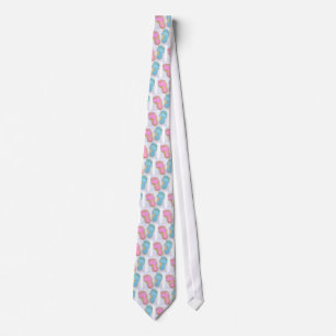 BABY FOOTPRINTS TIE