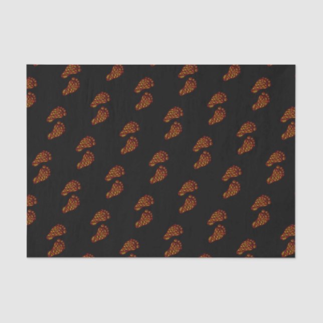 Baby Footprints Tissue Paper (Front)