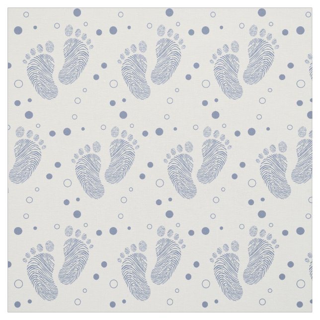 Baby footsteps fabric (Swatch)