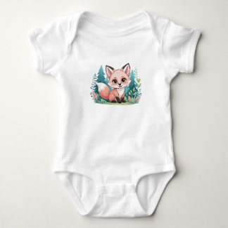 Baby fox  bodysuit