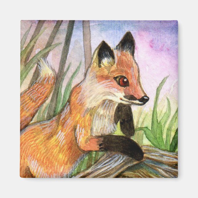 Baby Fox Magnet (Front)