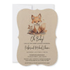 Baby Fox Woodland Animal Baby Shower