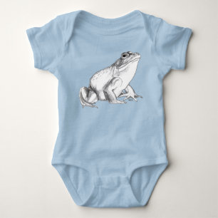 Baby Frog Shirt Bullfrog Creeper Organic Gift